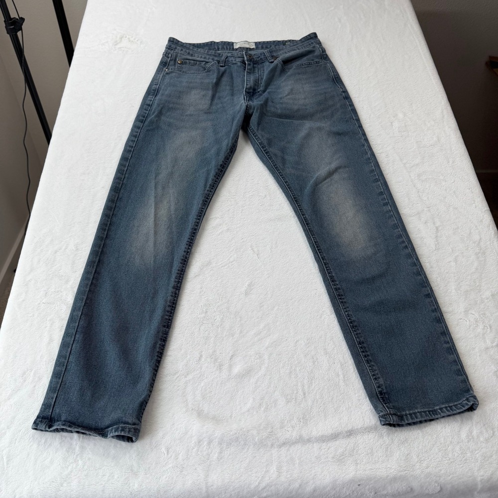Smith & Mills Denim Jeans Mens 33x30 Blue Good Stretch SM-11000123